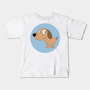 Cute Baby Dog Kids T-Shirt